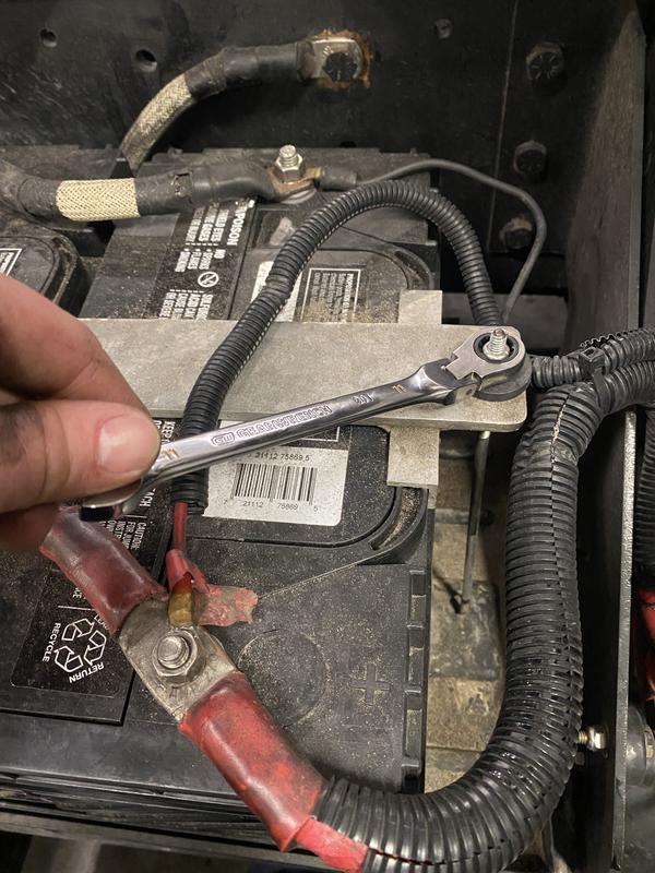 The flexible head allows you to maneuver around objects that would otherwise require a shorter rotation, or extensions on ratchet. One tool does the job.