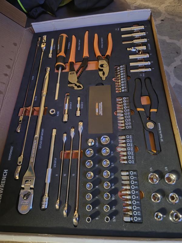 82 Pc. 120XP Ratchet & Micro Bit Set in Foam Storage Tray