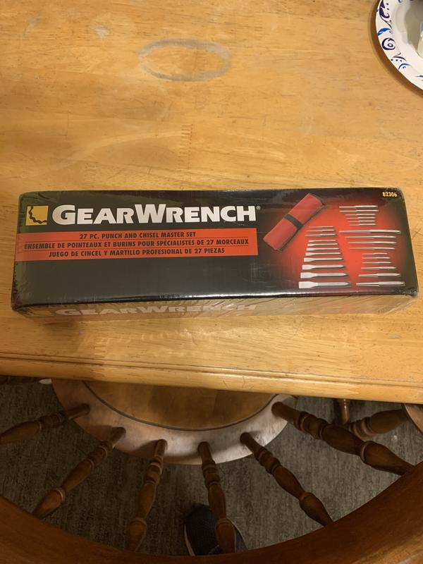 27 Pc. Punch and Chisel Set | GEARWRENCH