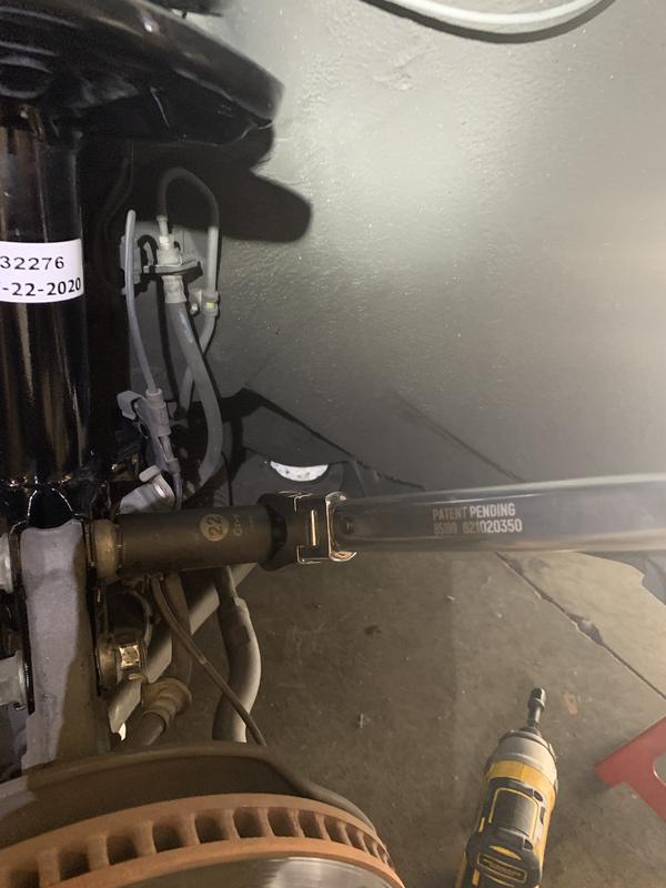 Torquing New Strut Bolt