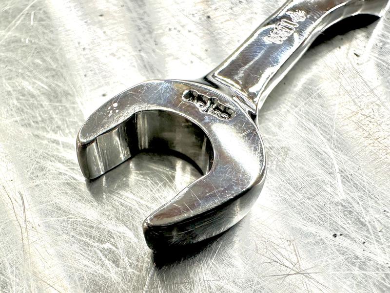 GEARWRENCH 3/8 90-Tooth Stubby Combination Ratcheting Wrench | 12 Point 86851 For Tight Spaces