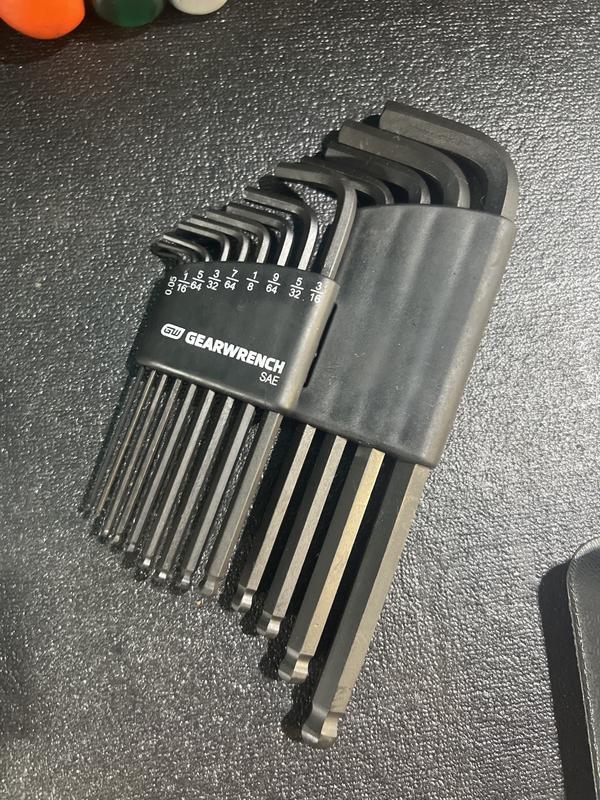 13 Piece Long Ball End SAE Hex Key Set | GEARWRENCH