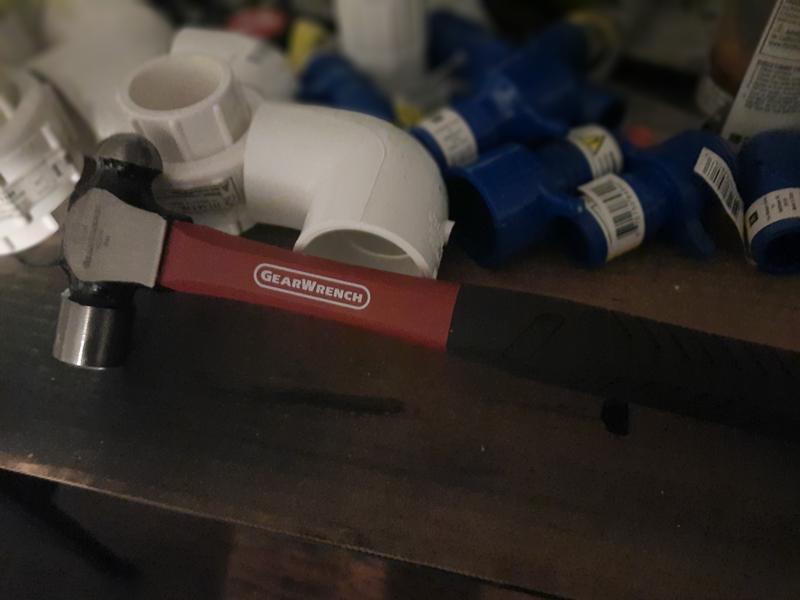 8oz Ball Pein Hammer Fibreglass Shaft - A0670 - View #7