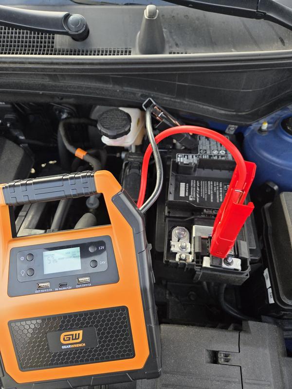 2500A 12V Lithium Battery Jump Starter and Powerbank