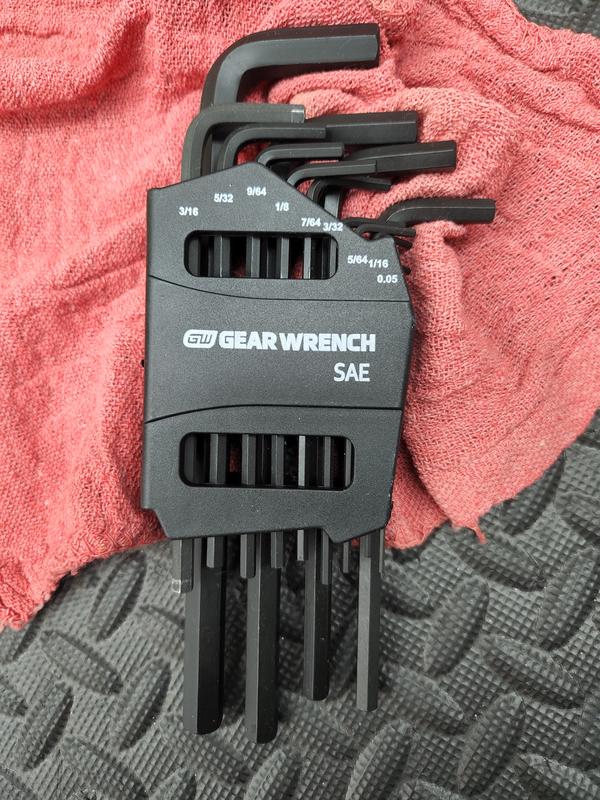 13 Piece Long Arm SAE Hex Key Set | GEARWRENCH
