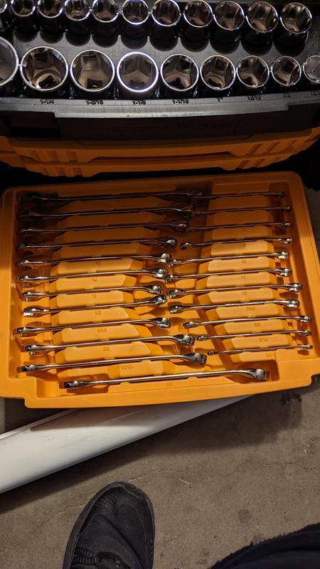 243 Pc. 6 Point Mechanics Tool Set in 3 Drawer Storage Box