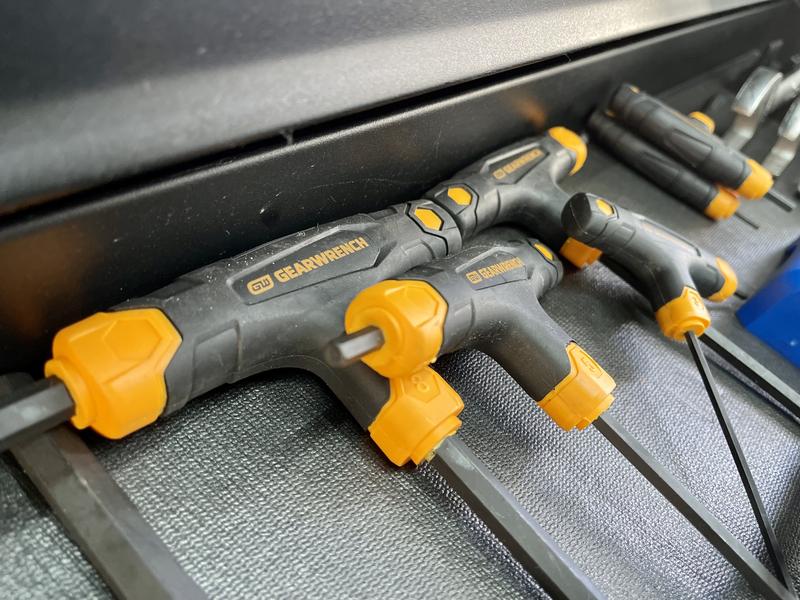 14 Piece SAE/Metric T-Handle Hex Key Set