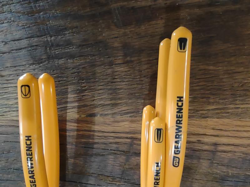 3 Pc. PITBULL Dipped Handle Electrician's Plier Set