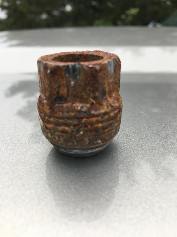 Rusted lug nuts