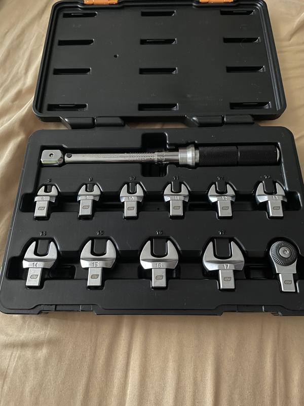 Proto - Open End Torque Wrench Interchangeable Head: 1-1/4″ Drive