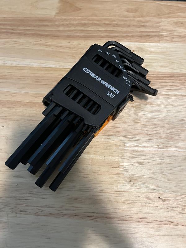 26 Piece Long Arm SAE/Metric Hex Key Set
