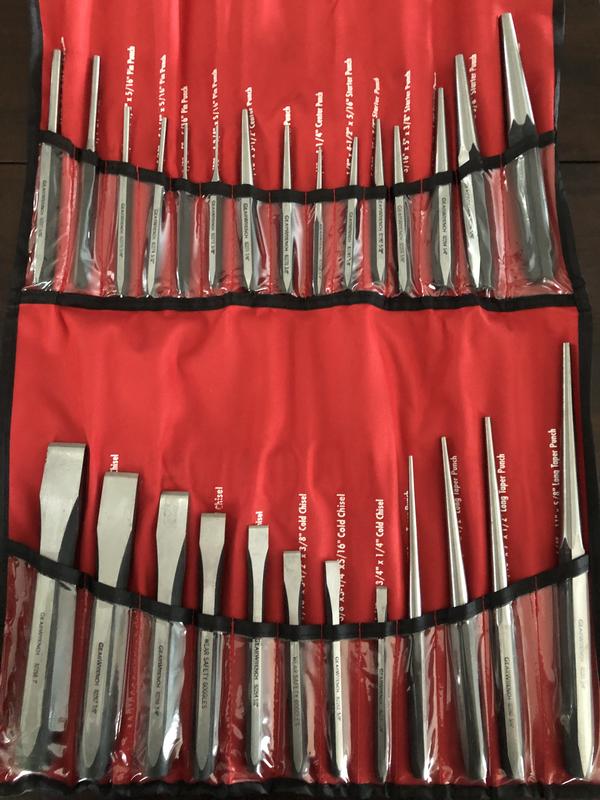 GearWrench 82306 27 Piece Punch and Chisel Set by GearWrench【並行輸入品】