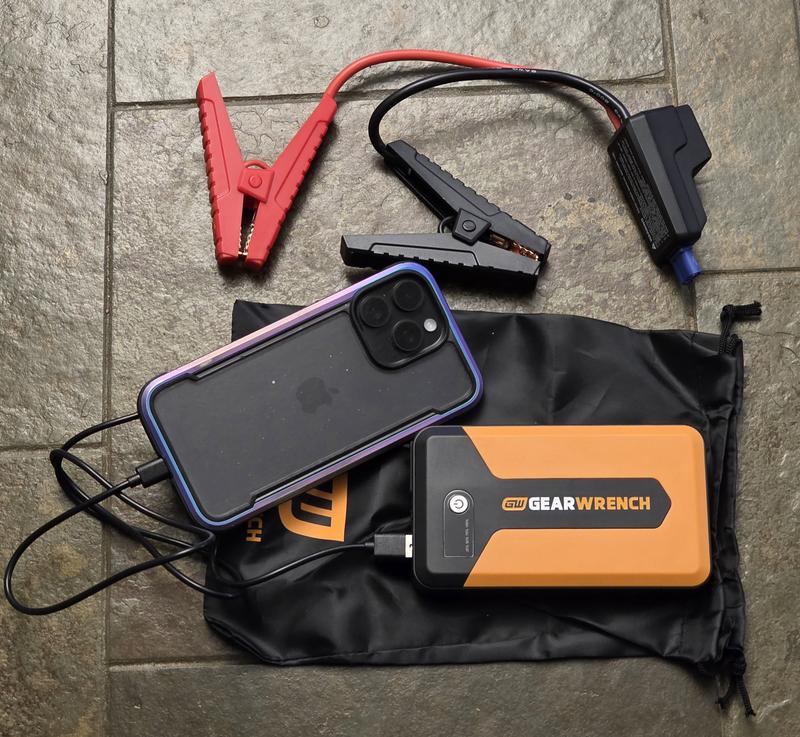 Power bank charging phone