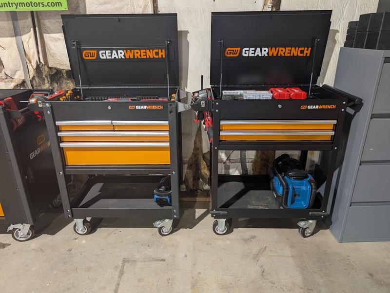 ☆ Garage Tool 　MANSORY　　　　　　　　　　【数量限定】 WORKPRO 408-Piece Mechanics Tool Set with 3-Drawer Heavy