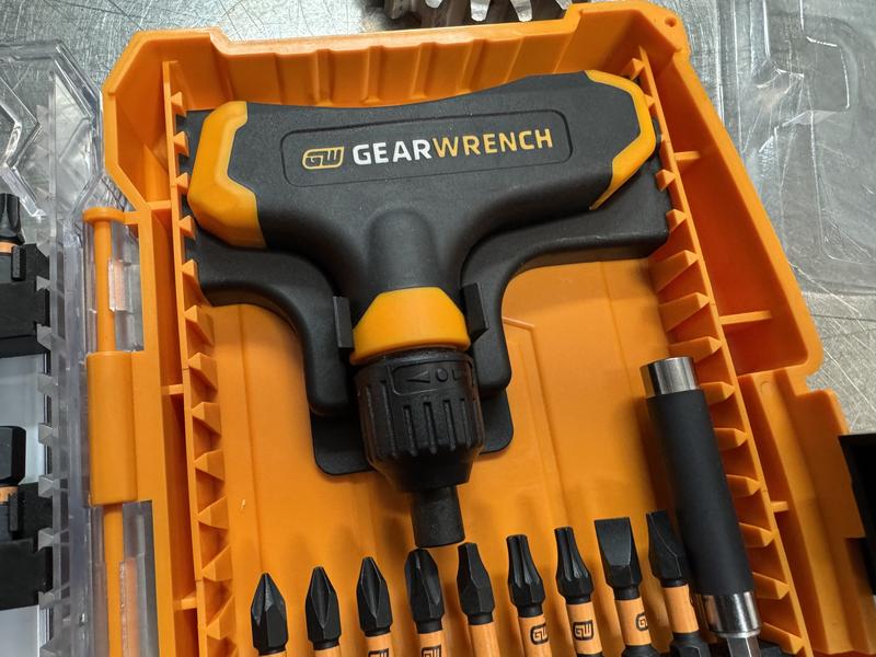 The kit is very complete and looks like it could be added to. Note the size of the t-handle in my hand; it is a tad too small in my opinion. Overall, this is a very nice kit.