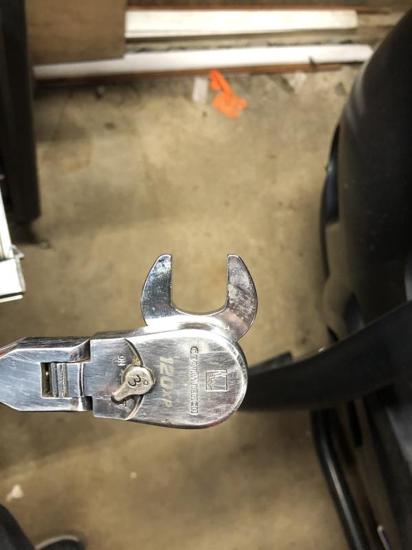 Snap on wrench