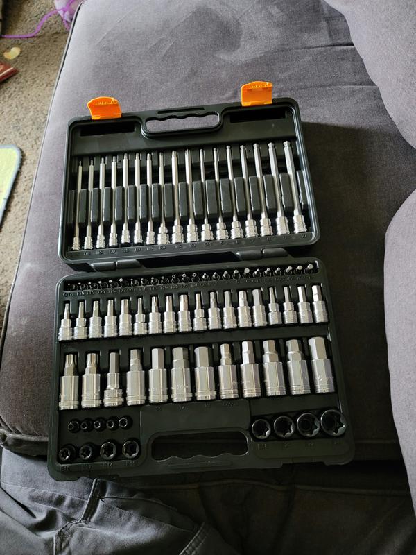 GEARWRENCH 81 Piece Master Hex Bit Socket Set - 89084