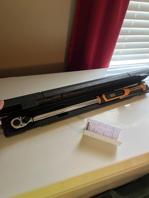 【Y u i 】 GEARWRENCH 1/2 Drive Electronic Torque Wrench | 85077