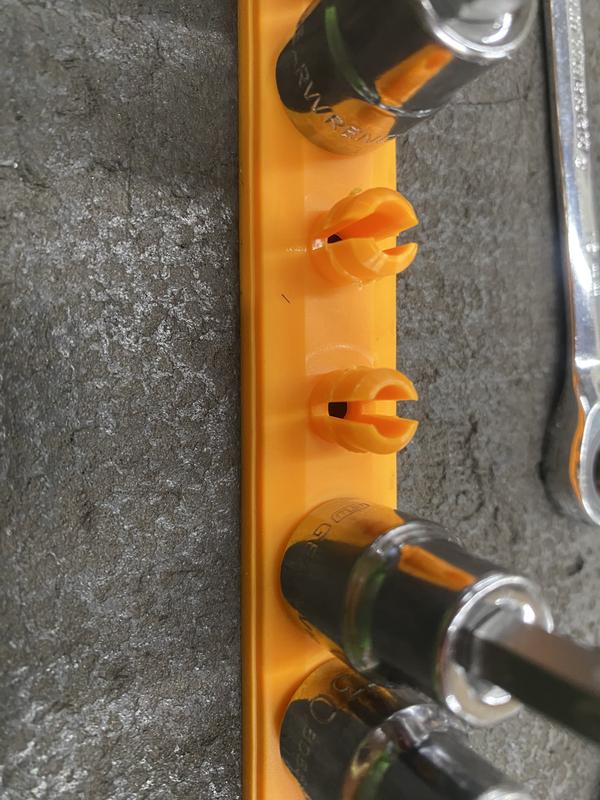 Round pegs are easier to get sockets off but may wear out quickly.