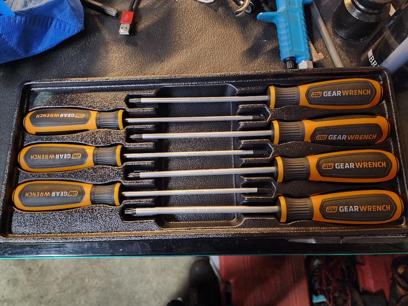 7 Pc. Torx® Dual Material Screwdriver Set