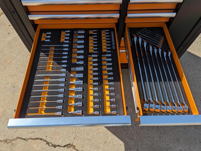 MEGAMOD 614 Master Mechanics Tool Set With Work Station