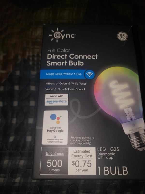 Cync B11 Smart LED Bulb (3-Pack) Alexa Google Home Compatible
