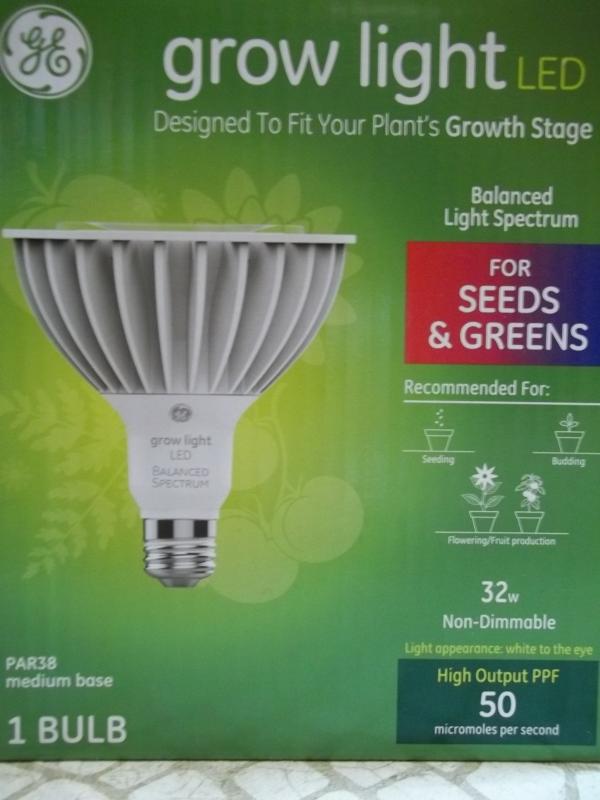 Ge grow light deals par38