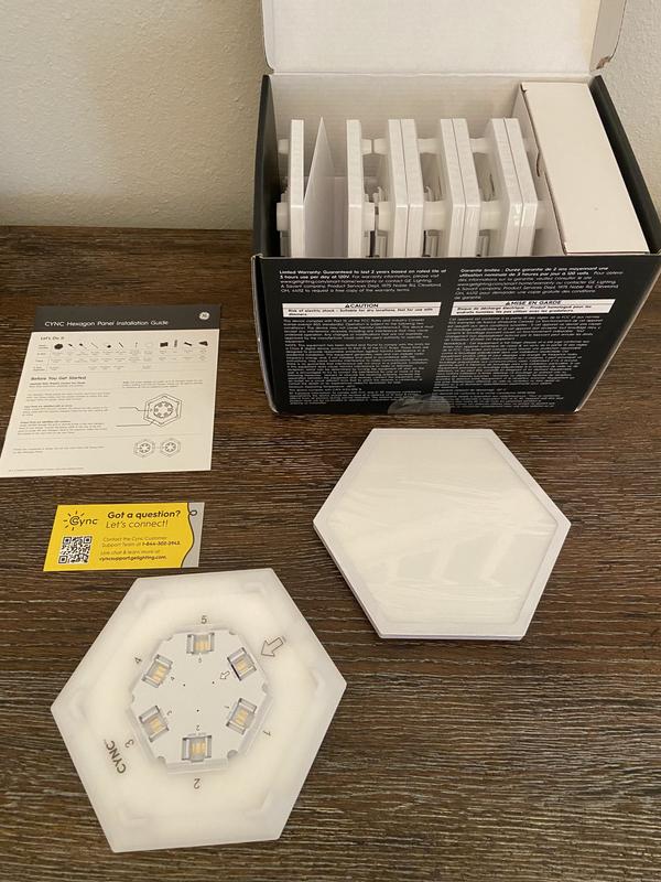 GE Cync Smart Hexagon LED Panels are now available at $169.99