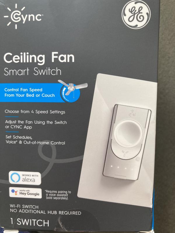 Ge Cync Ceiling Fan Smart Switch