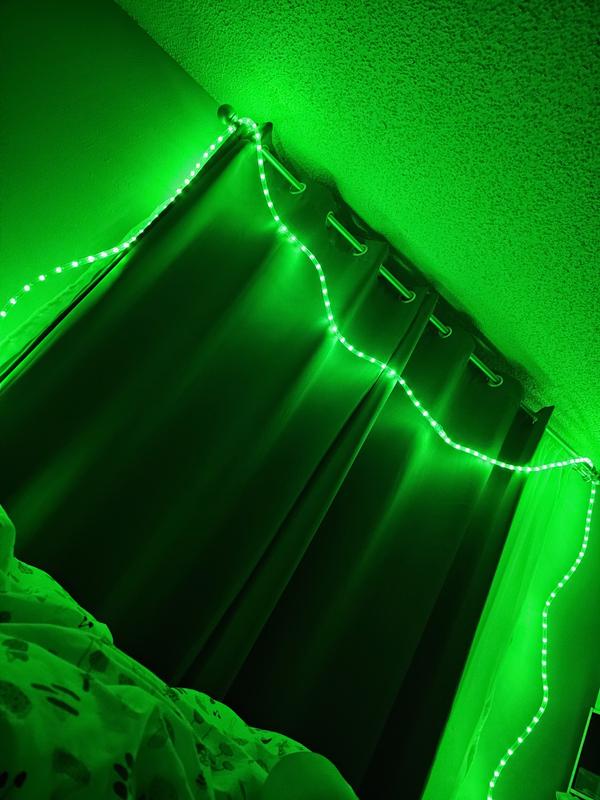 36 ft. Plug-In Color Change HVS Smart String Rope Lights, Bluetooth, 2