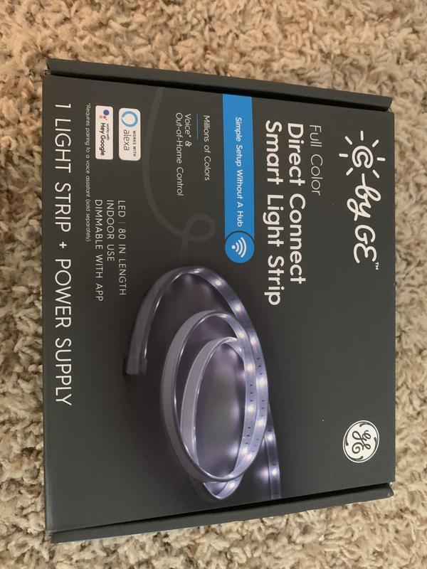 GE CYNC Direct Connect Light Strip Full Color Works with Alexa