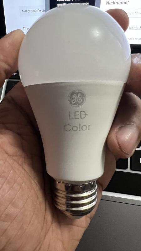 Ge Led+ Full Color Light Bulb