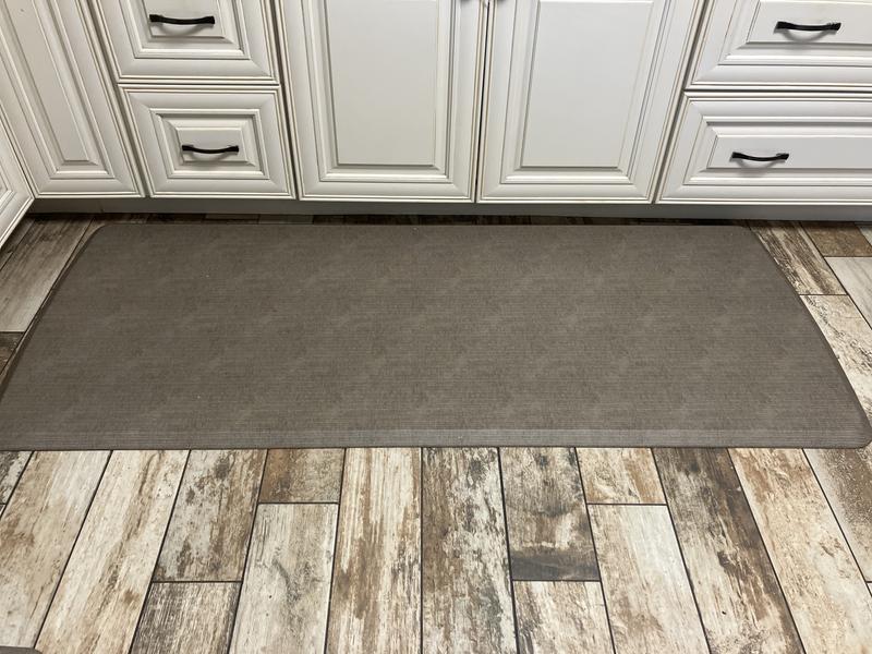 GelPro 30 x 108 Newlife Designer Comfort Herringbone Mat in Oatmeal