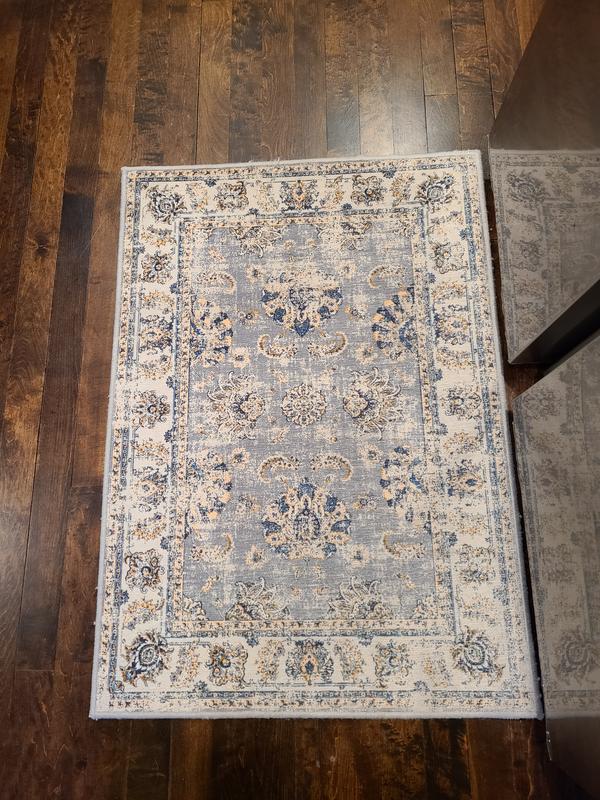 After cleaning off all the blueberries and juice.