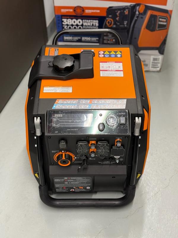 Portable Inverter Generator, iQ3800| Dual Fuel| 8944| Generac