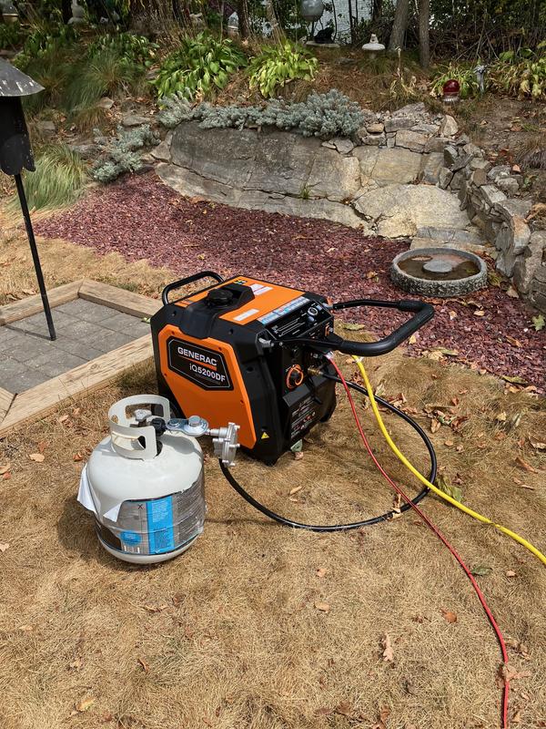 Portable Inverter Generator, iQ3800| Dual Fuel| 8944| Generac