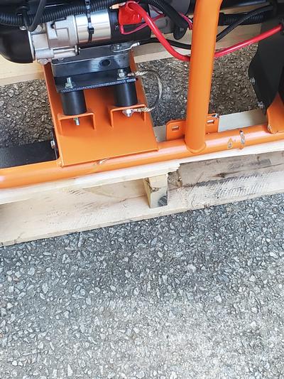 Scratches and shaved metal - it will rust