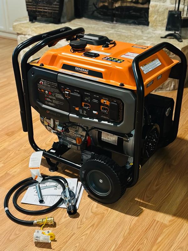 Shop Generac GP18000-Watt EFI Portable Generator with 50 amp Transfer ...