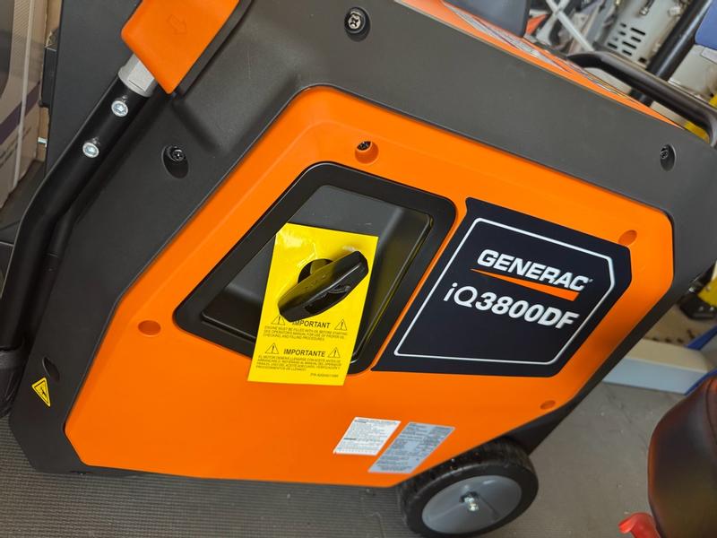 Portable Inverter Generator, iQ3800| Dual Fuel| 8944| Generac
