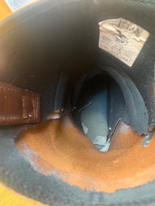 Both boots did this after about six months