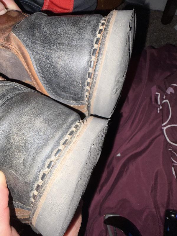 Wear down to fast