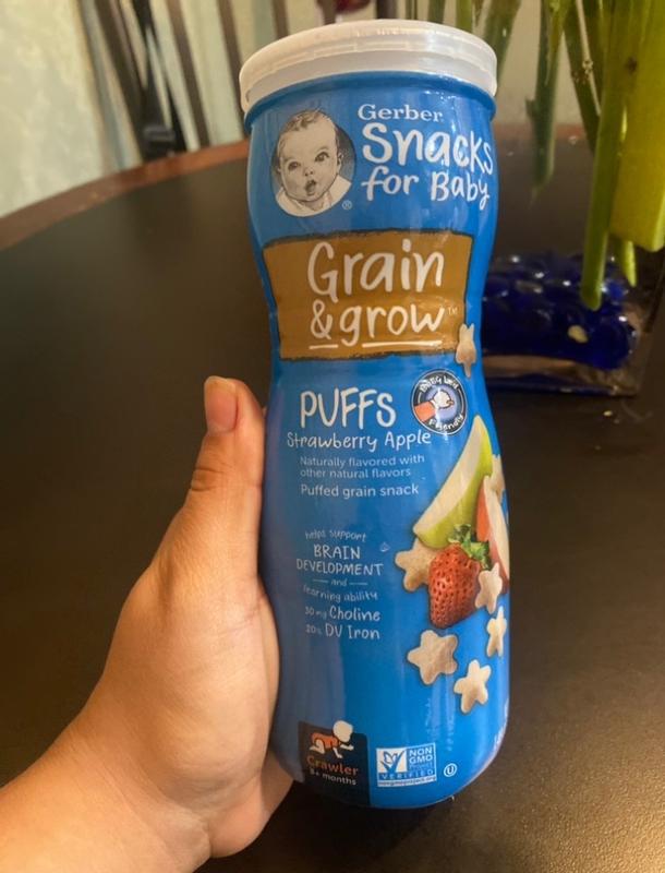 Page 1 - Reviews - Gerber, Snacks for Baby, Grain & Grow, Puffs