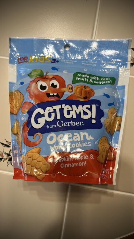 Get'ems! Ocean World Cookies - pupmkin apple cinnamon and kale