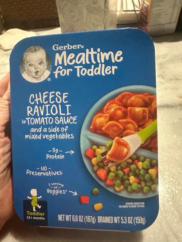 Gerber baby 2024 food ravioli