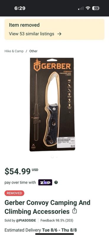 User uploaded product image