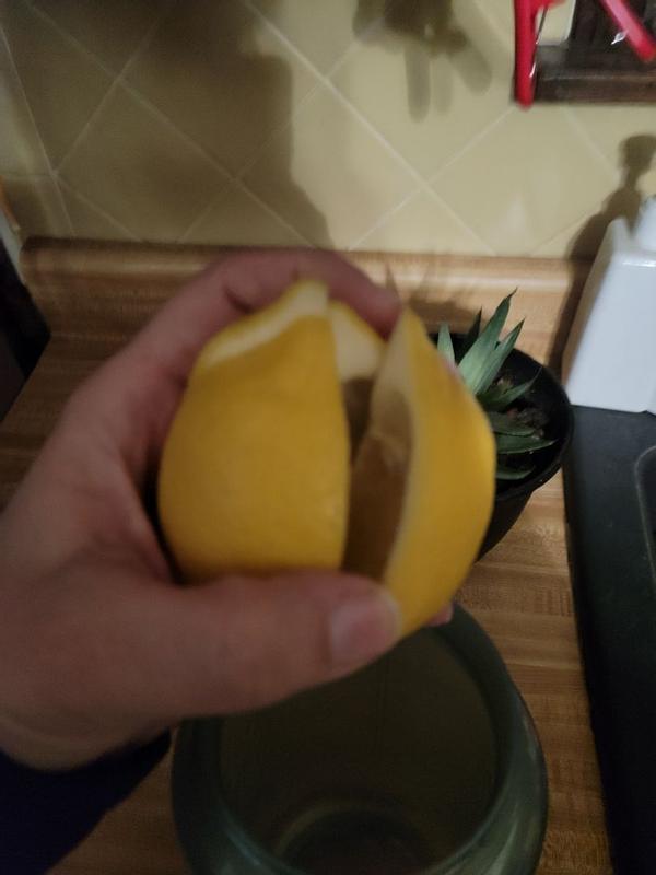 Photo submitted with review of product