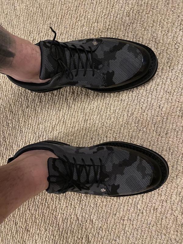 MEN'S CAMO KNIT TUXEDO GALLIVANTER GOLF SHOE – G/FORE MEN'S CAMO KNIT TUXEDO GALLIVANTER GOLF SHOE – G/FORE