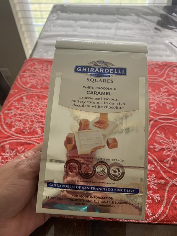 If you have these little @ghirardelli white chocolate squares you have