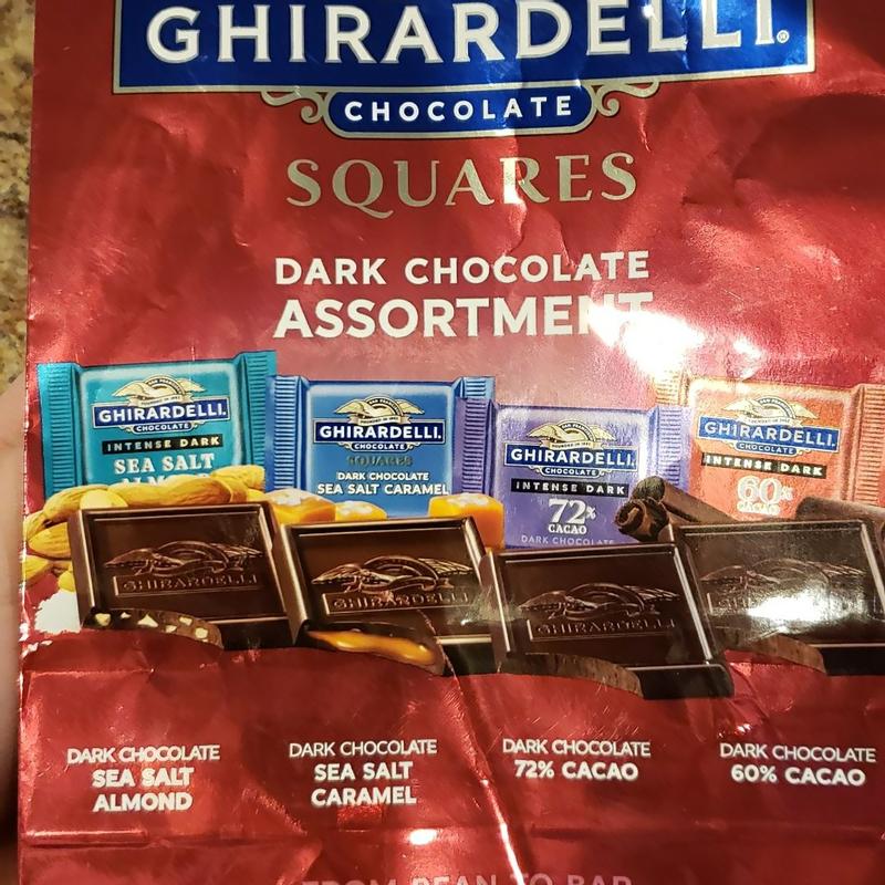 GHIRARDELLI Dark Chocolate Squares Assortment, 14.86 oz Bag