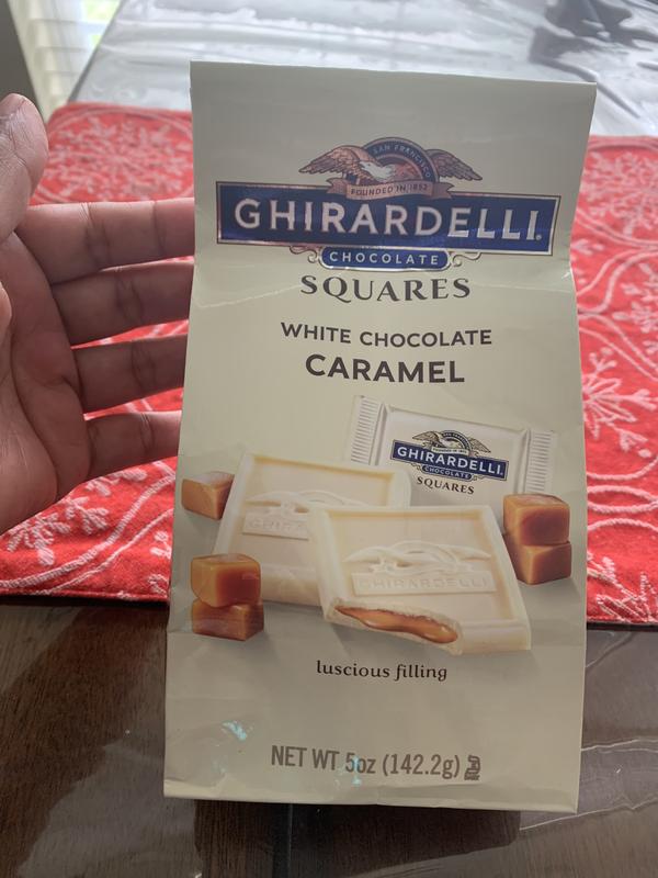 If you have these little @ghirardelli white chocolate squares you have